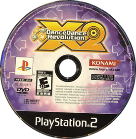 Dance Dance Revolution X2  - Disc Image