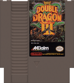 Double Dragon III - Cart - Front Image