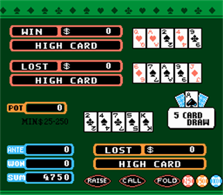 5 Card Draw - Screenshot - Gameplay Image