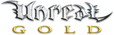 Unreal Gold - Clear Logo Image