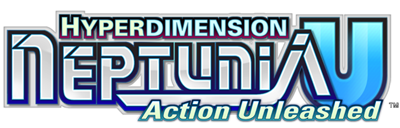 Hyperdimension Neptunia U: Action Unleashed - Clear Logo Image