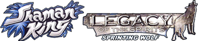 Shonen Jump's Shaman King: Legacy of the Spirits, Sprinting Wolf - Clear Logo Image