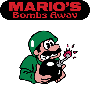 Mario's Bombs Away (Panorama Screen) - Clear Logo Image