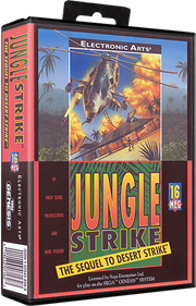 Jungle Strike: The Sequel to Desert Strike - Box - 3D Image