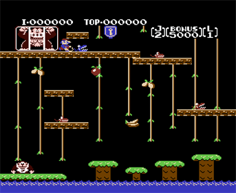 Donkey Kong Jr. + Jr. Lesson - Screenshot - Gameplay Image