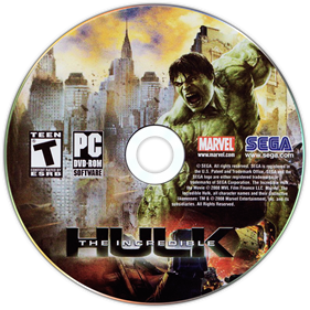 The Incredible Hulk - Disc Image