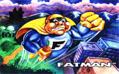 Fatman: The Caped Consumer - Screenshot - Game Title Image