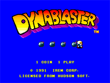 Bomber Man - Screenshot - Game Title Image