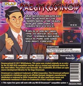 Dreamcastnoid - Box - Back Image