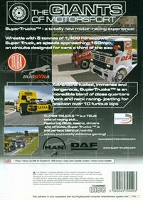 Super Trucks Racing - Box - Back Image