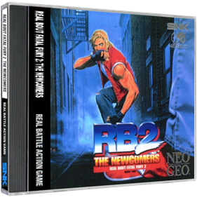 RB2: The Newcomers: Real Bout Fatal Fury 2 - Box - 3D Image