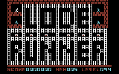 Lode Runner (Brøderbund Software) - Screenshot - Gameplay Image