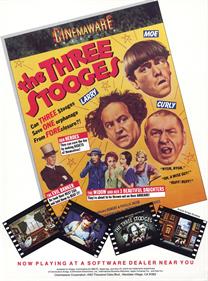 The Three Stooges - Advertisement Flyer - Front Image