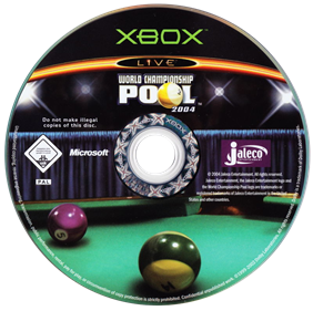 World Championship Pool 2004 - Disc Image