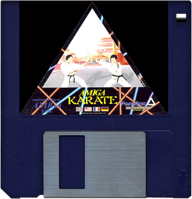 Amiga Karate - Fanart - Disc Image