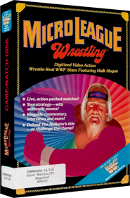 MicroLeague Wrestling - Box - 3D Image