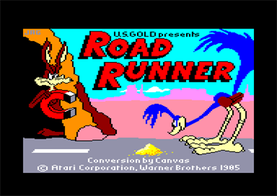Road Runner  - Screenshot - Game Title Image