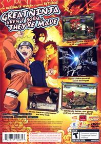 Naruto: Ultimate Ninja 2 - Box - Back Image