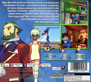 Mega Man Legends 2 - Box - Back Image