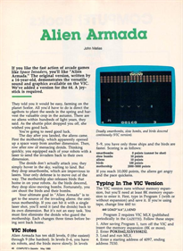 Alien Armada - Advertisement Flyer - Front Image