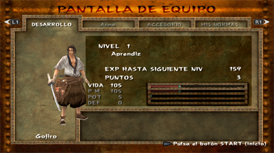Samurai Western - Screenshot - Game Select Image