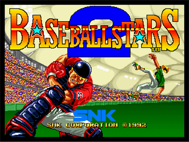 Baseball Stars 2 - Screenshot - Game Title Image