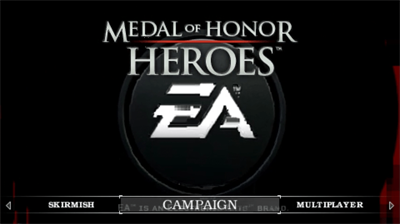 Medal of Honor: Heroes - Screenshot - Game Title Image