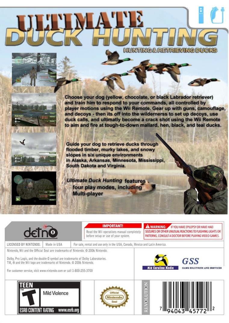 Ultimate Duck Hunting Images LaunchBox Games Database   727bfdfd 000f 4545 8964 9d5ef6cc01f8 