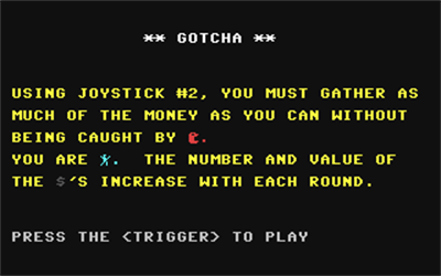 Gotcha!(Doug Smoak) - Screenshot - Game Title Image