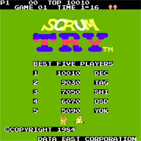 Scrum Try - Screenshot - Game Title Image
