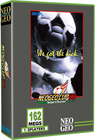 Neo Geo Cup '98: The Road to the Victory - Box - 3D Image