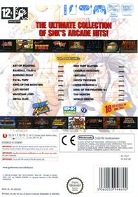 SNK Arcade Classics Vol. 1 - Box - Back Image