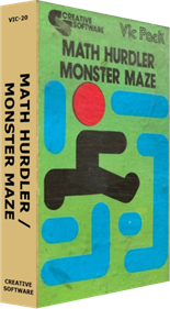 Math Hurdler/Monster Maze - Box - 3D Image