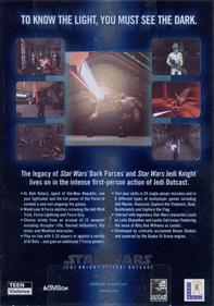 Star Wars: Jedi Knight II: Jedi Outcast - Box - Back Image