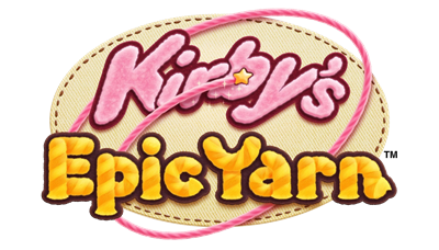 Kirby's Epic Yarn - Clear Logo Image
