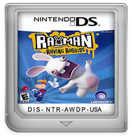 Rayman: Raving Rabbids - Fanart - Cart - Front