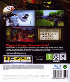 Mini Ninjas - Box - Back Image
