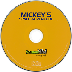 Mickey's Space Adventure - Fanart - Disc Image