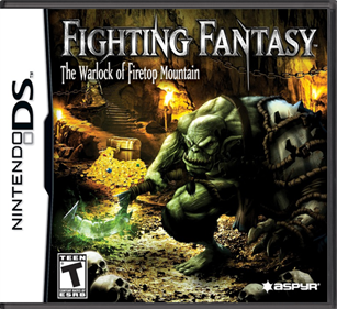 Fighting Fantasy: The Warlock of Firetop Mountain - Box - Front - Reconstructed Image