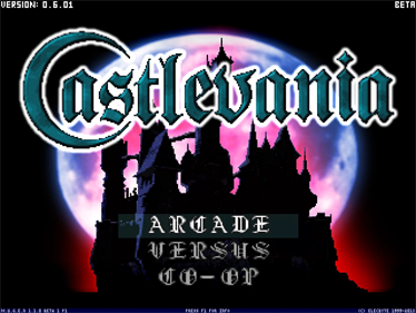 Castlevania Fighter - Screenshot - Game Title Image