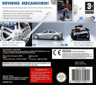 Touch Mechanic - Box - Back Image