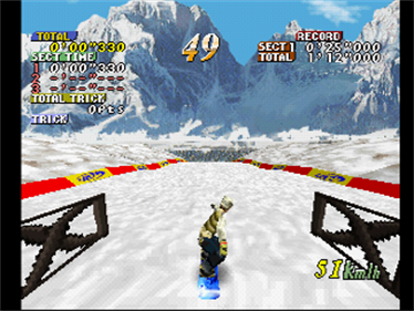 Cool Boarders - Screenshot - Gameplay Image