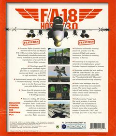 F/A-18 Hornet 3.0 - Box - Back Image