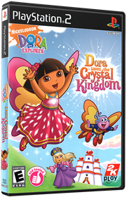 Dora the Explorer: Dora Saves the Crystal Kingdom - Box - 3D Image