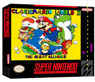 Classic Mario World 2: The Great Alliance - Box - 3D Image