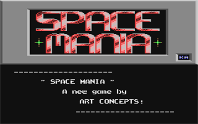 Space Mania - Screenshot - Game Title Image