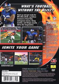 NFL Blitz 2003 - Box - Back Image