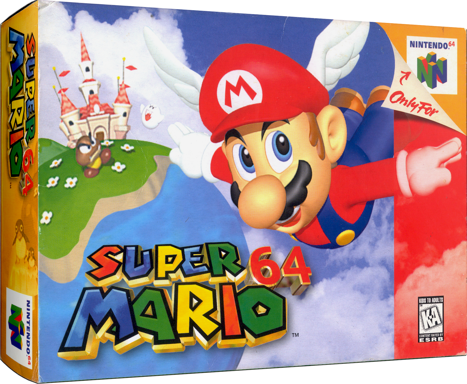 Игры nintendo 64 mario. Super Mario 64 обложка. Mario 64 ROM. Mario 64 Box Art. Супер Марио 64 зеленый переключатель.