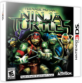 Teenage Mutant Ninja Turtles: The Movie - Box - 3D Image