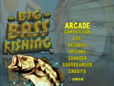 Big Bass Fishing - Screenshot - Game Title Image